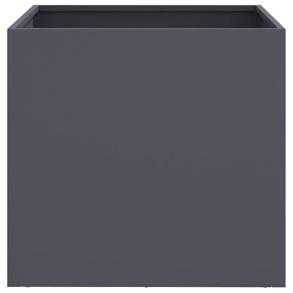 Steel Planter Box Cold-rolled Steel 42 x 40 x 39 cm Anthracite