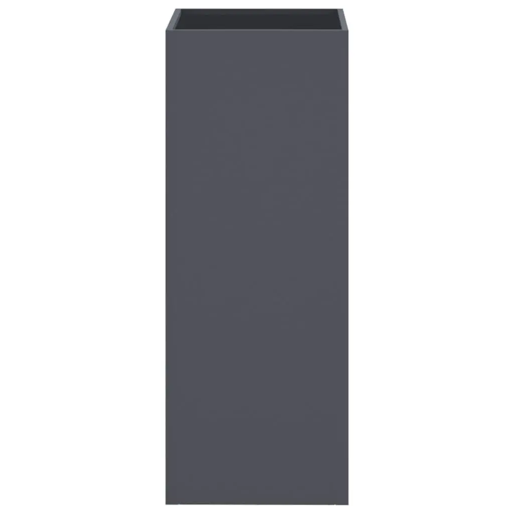 Anthracite Steel Planter for Outdoor Spaces