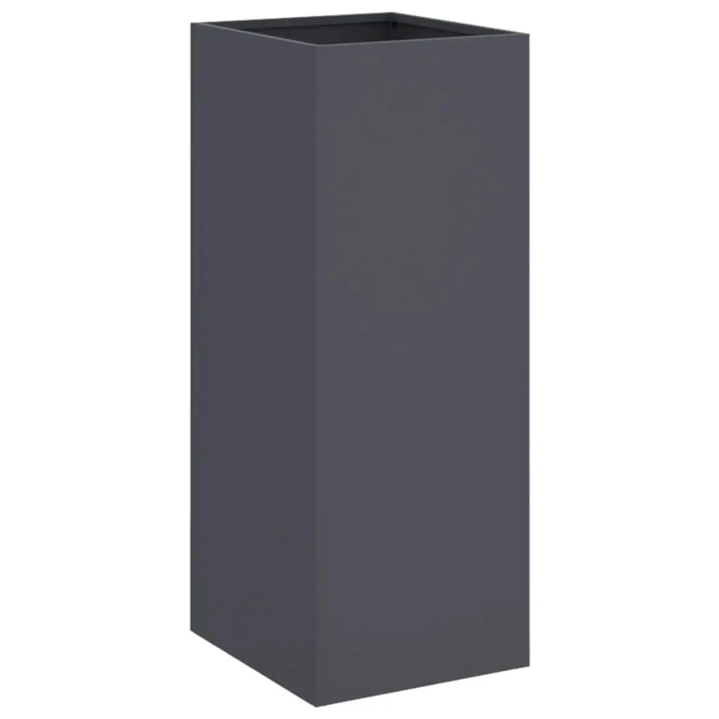 Anthracite Steel Planter for Outdoor Spaces