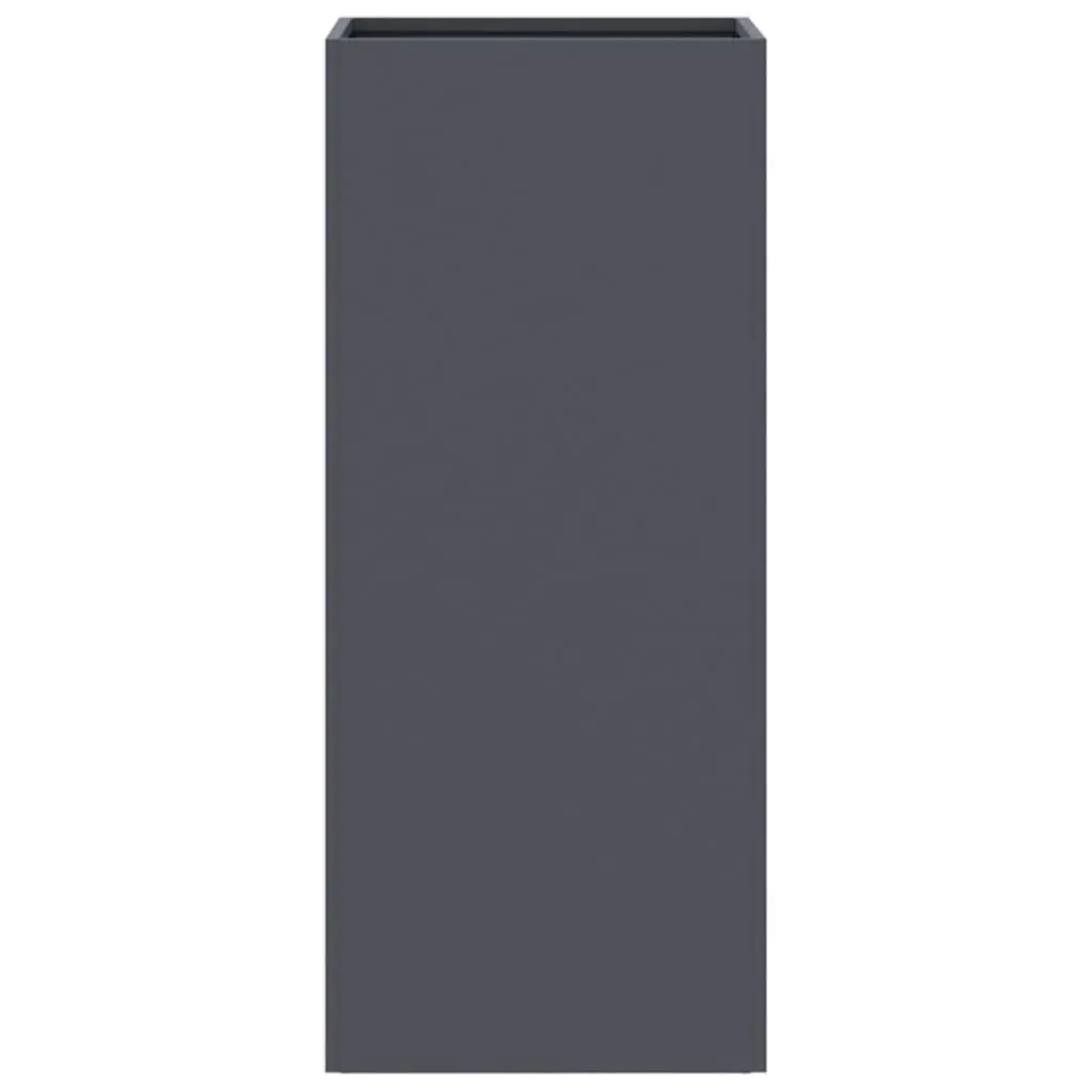 Anthracite Steel Planter for Outdoor Spaces