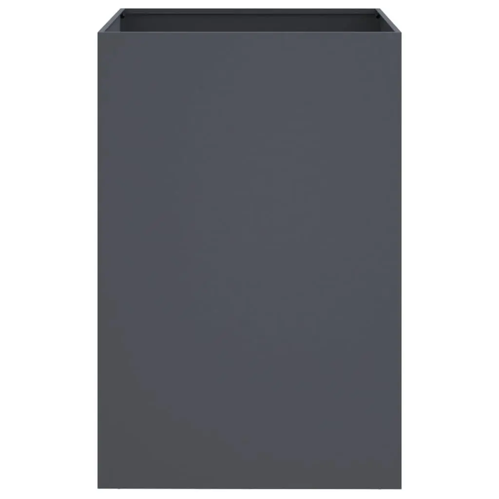 Planter Box Cold-rolled Steel 52x48x75cm Anthracite