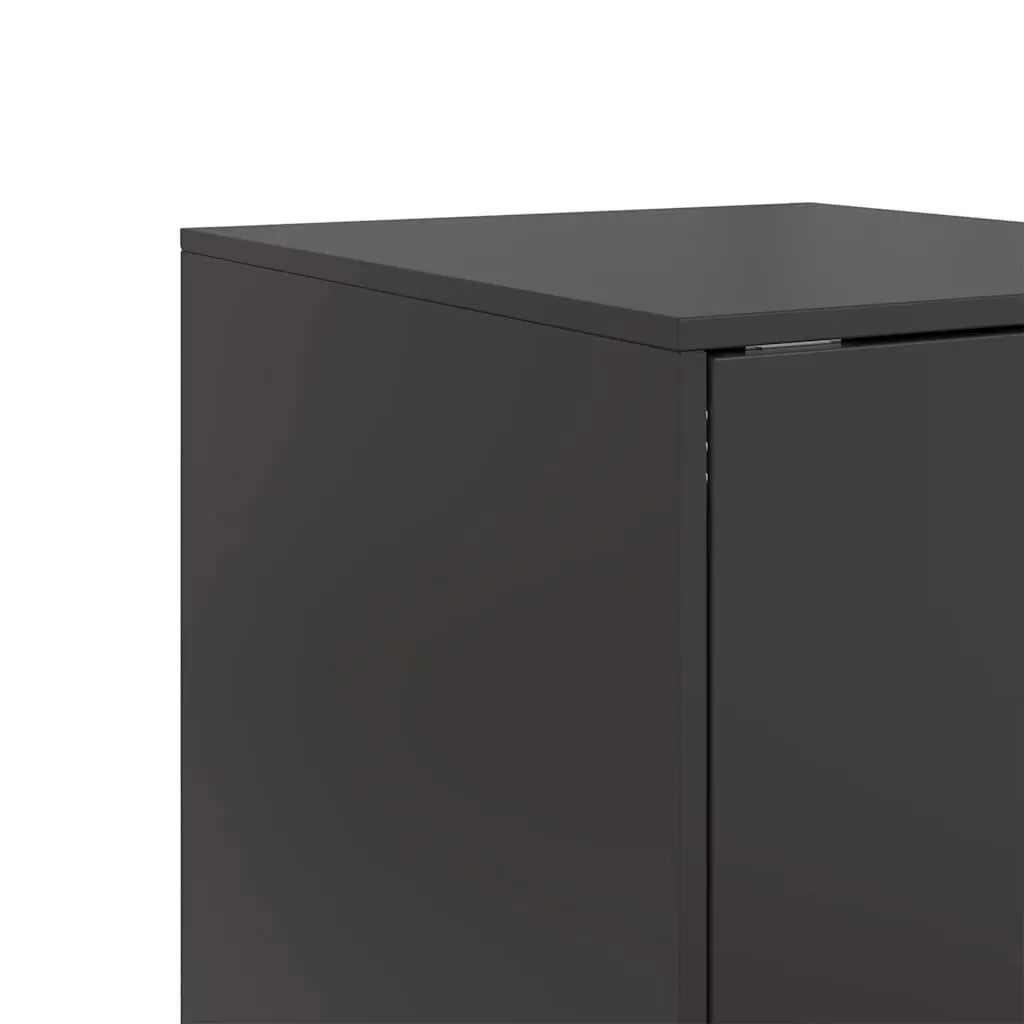 Sideboard Storage Cabinet Black 34.5x39x107 cm Living Room Furniture Buffet