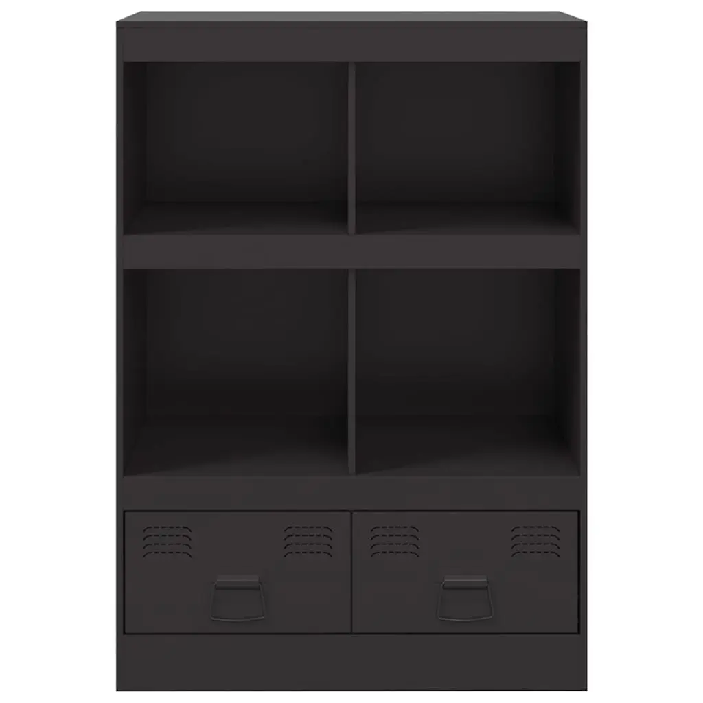 Sideboard Steel Frame 67x39x95 cm Black