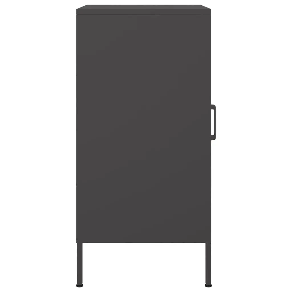 Black Industrial Sideboards Storage Cabinet 2 pc Buffet Living Room Bedroom
