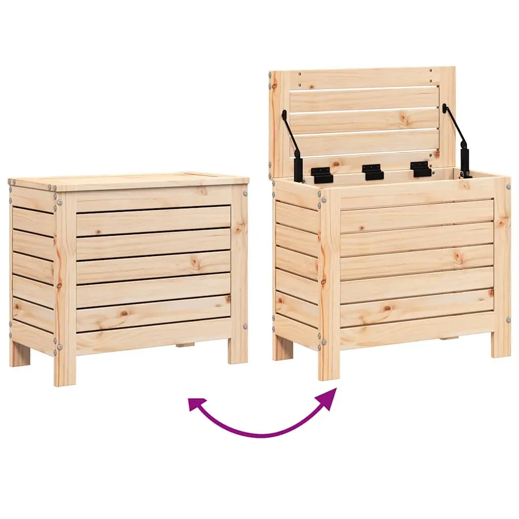 Outdoor Footstool Ottoman Garden Patio Seat Wood Furniture Relaxation