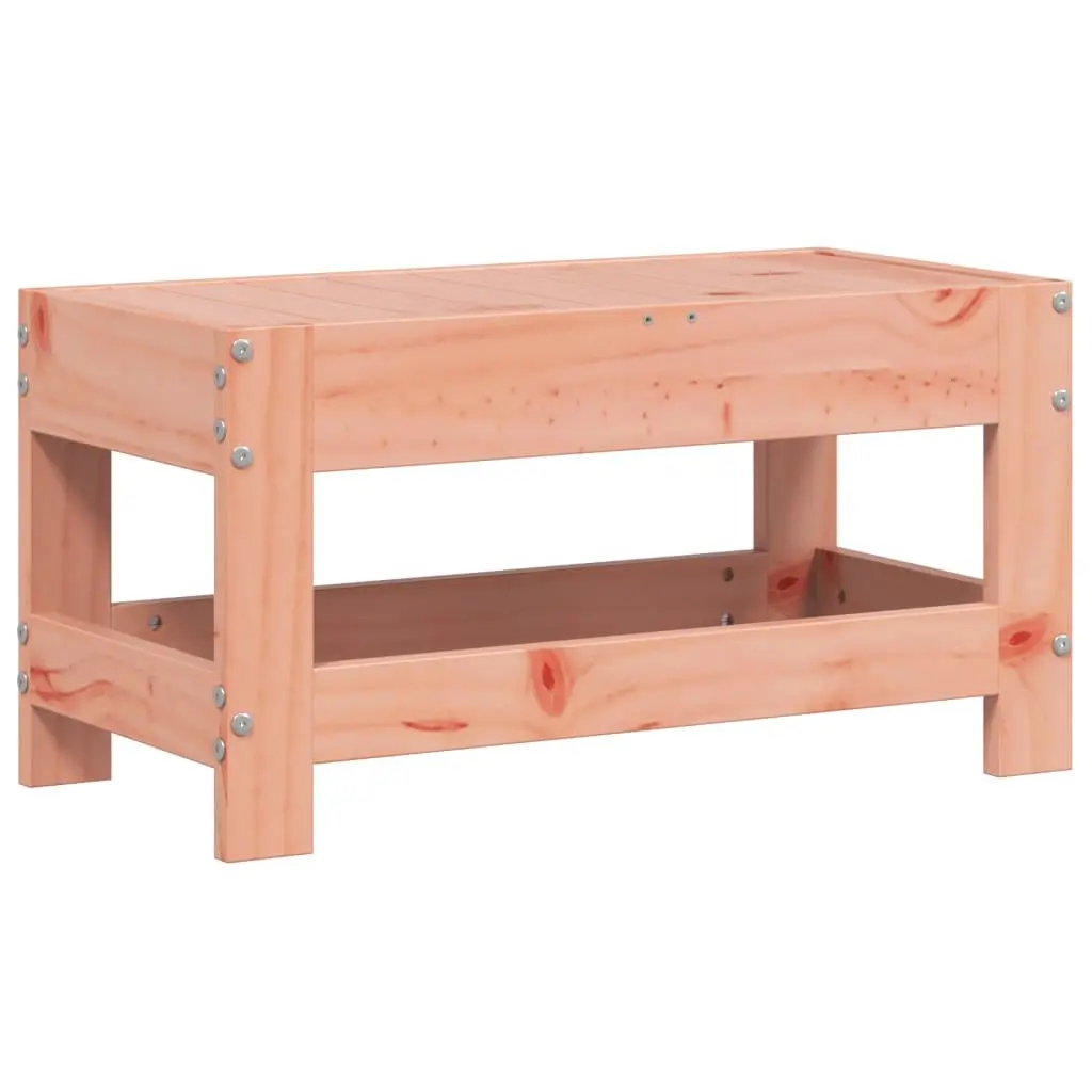 Solid Wood Garden Footstool for Outdoor Relaxation