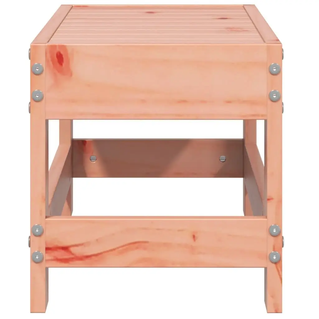 Solid Wood Garden Footstool for Outdoor Relaxation