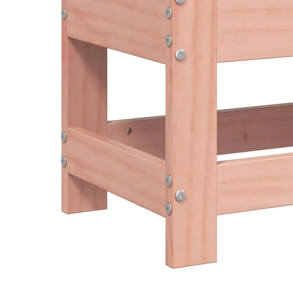 Solid Wood Garden Footstool for Outdoor Relaxation