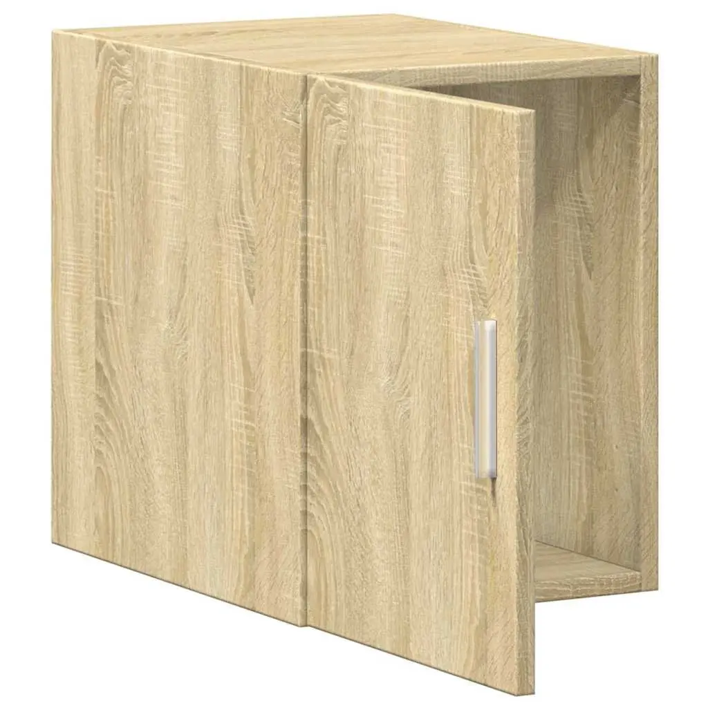 Wall Cabinet in Brown Engineered Wood