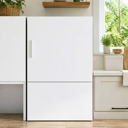 High-Quality Wall Cabinet in White Engineered Wood