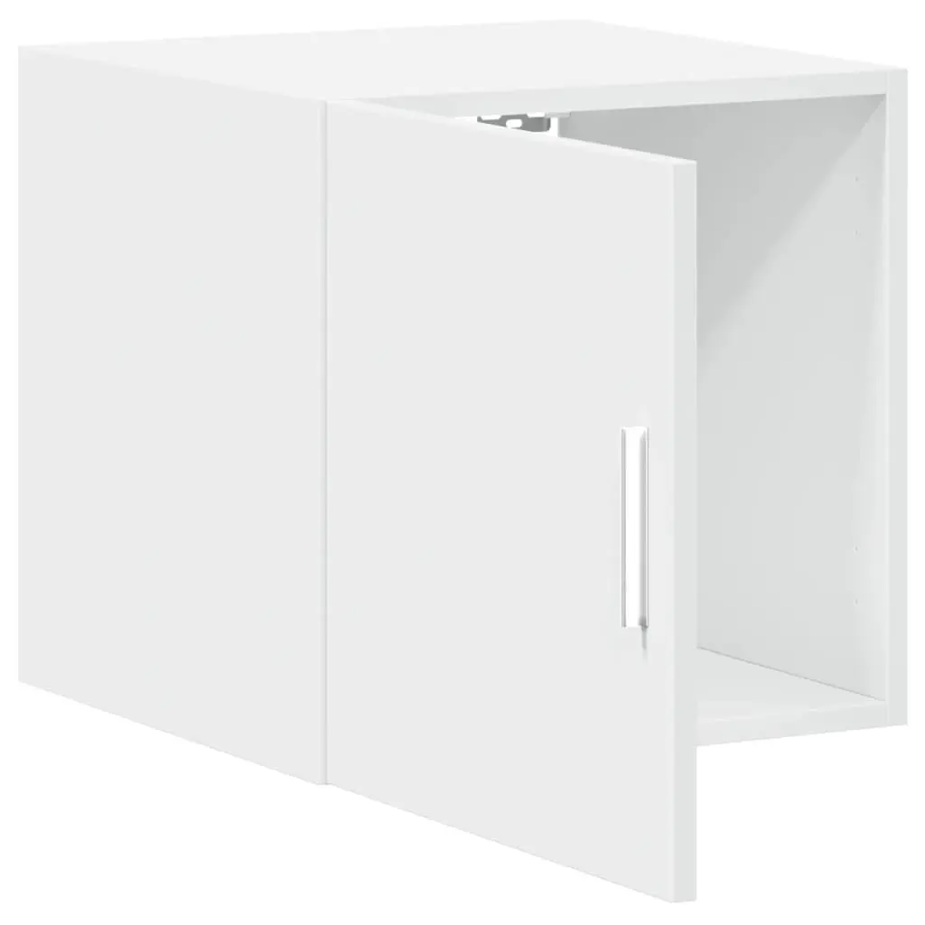 Wall Cabinet in White Engineered Wood