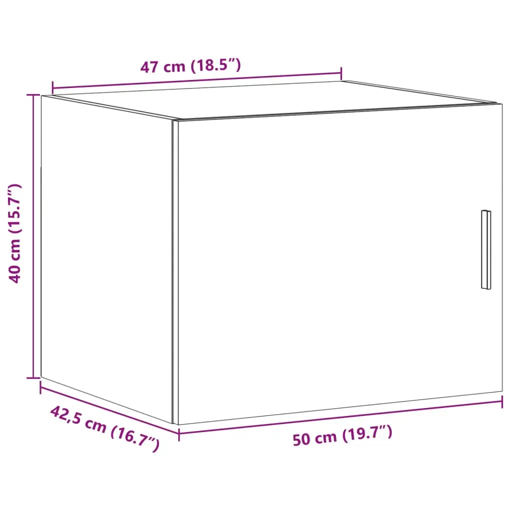 Wall Cabinet White Storage Floating Hanging Shelving Organizer Furniture