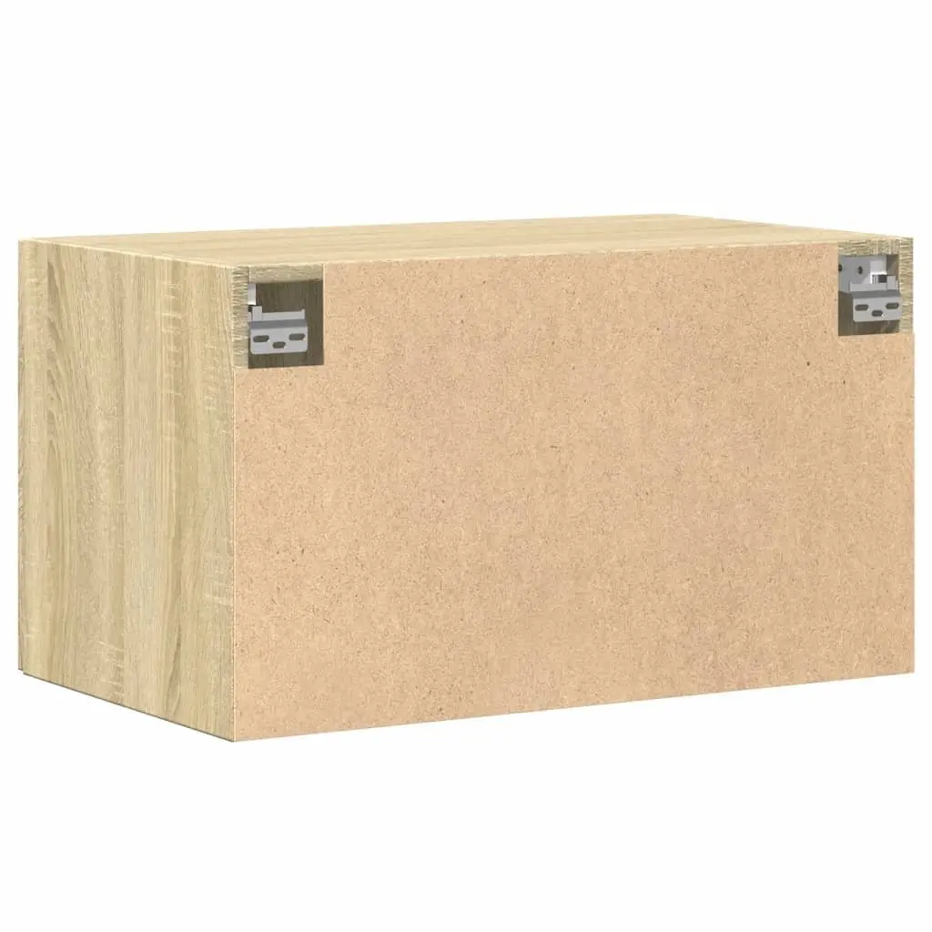 Sonoma Oak Brown Wall-Mounted Storage Cabinet