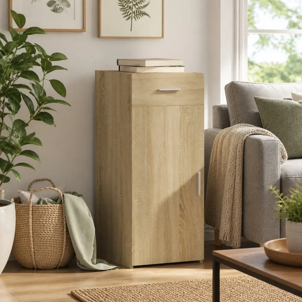 Sideboard Engineered Wood Brown 40 x 42.5 x 93 cm