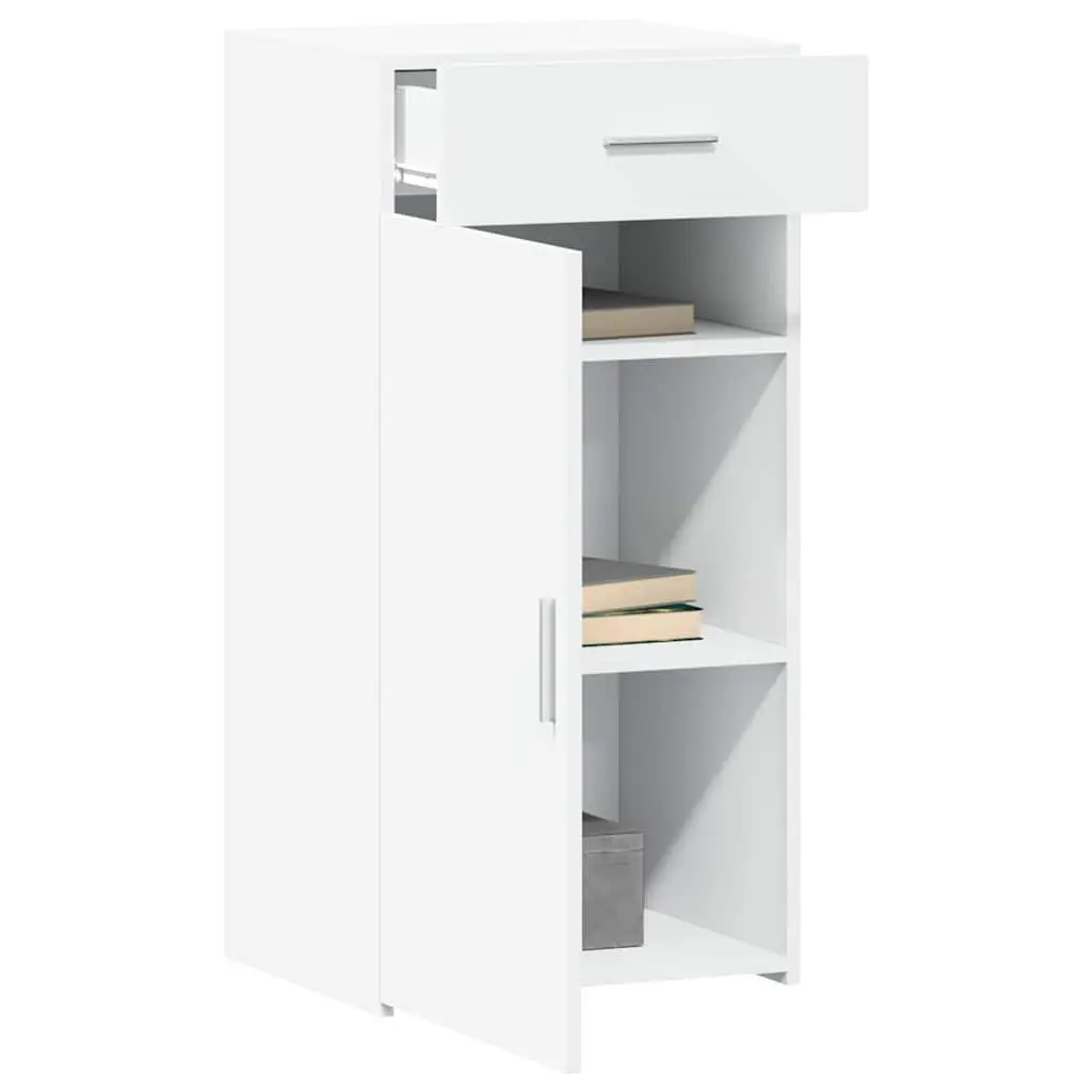 Sideboard Cabinet Engineered Wood 45 x 42.5 x 93 cm White