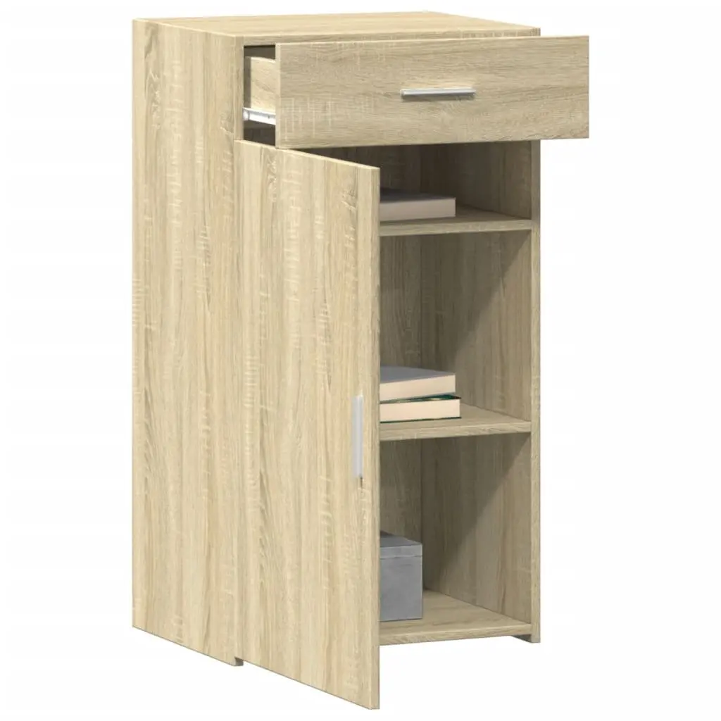 Brown Sideboard 50x42.5x93 cm Durable Storage Cabinet