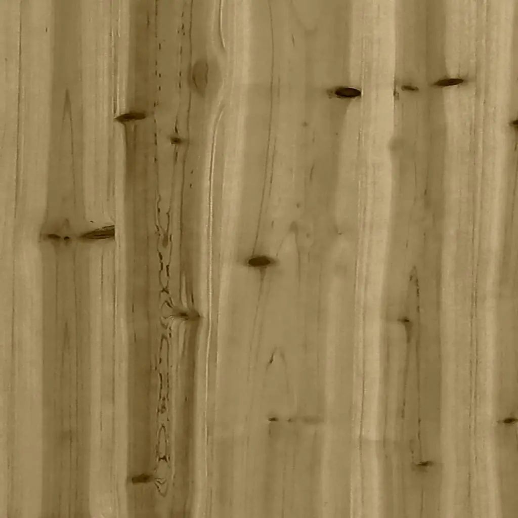 Garden Planter Box Impregnated Pine Wood 40x40x50cm Brown