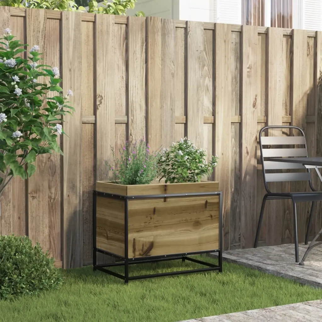 Garden Planter Box 60x40x50cm Pine Wood