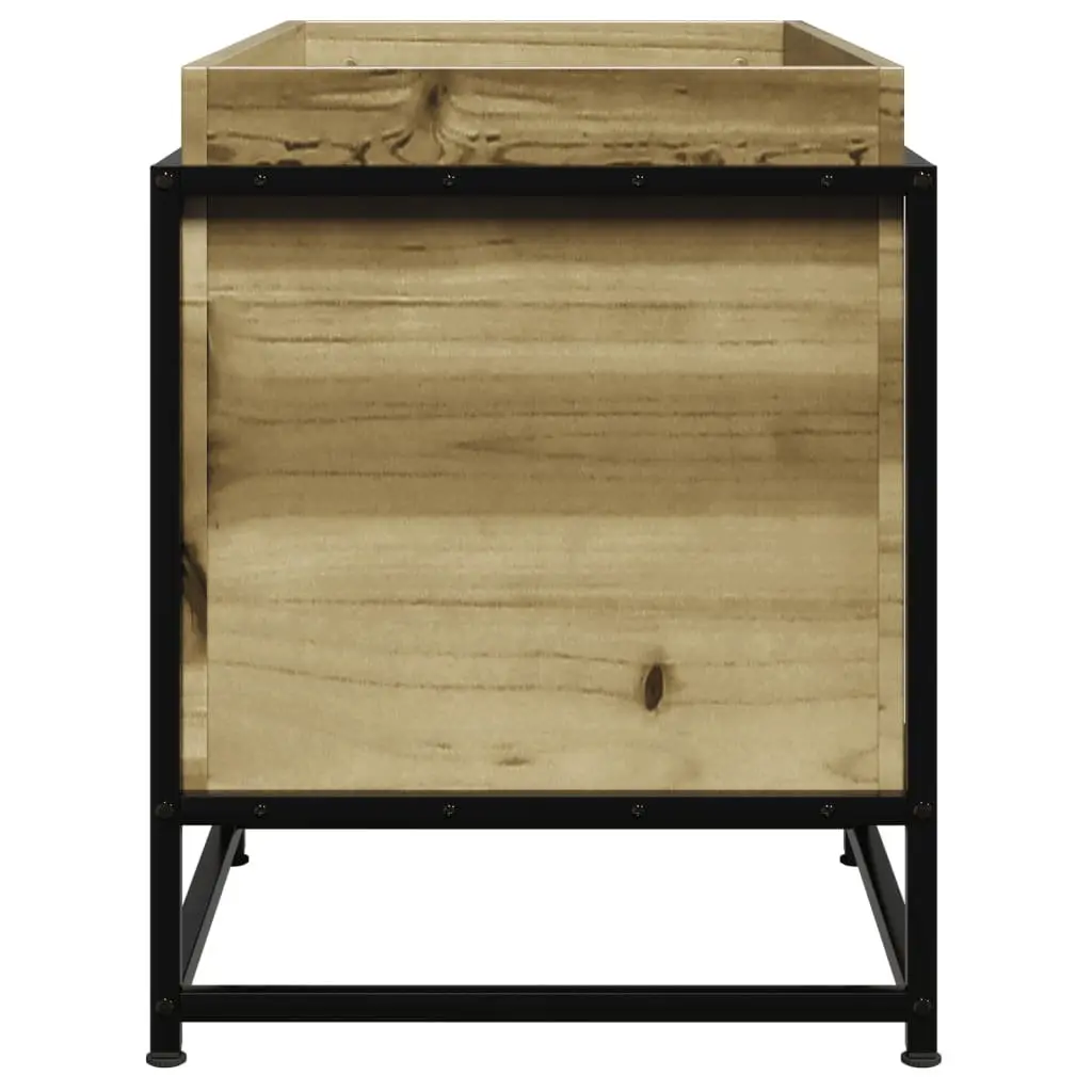 Garden Planter Box Impregnated Pine Wood 80x40x50cm Brown