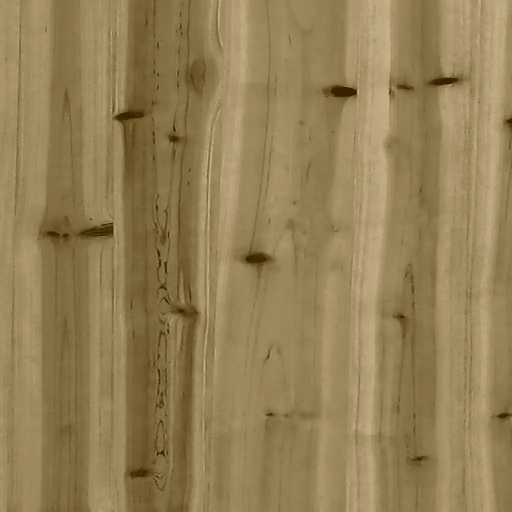Garden Planter Box Impregnated Pine Wood 80x40x50cm Brown