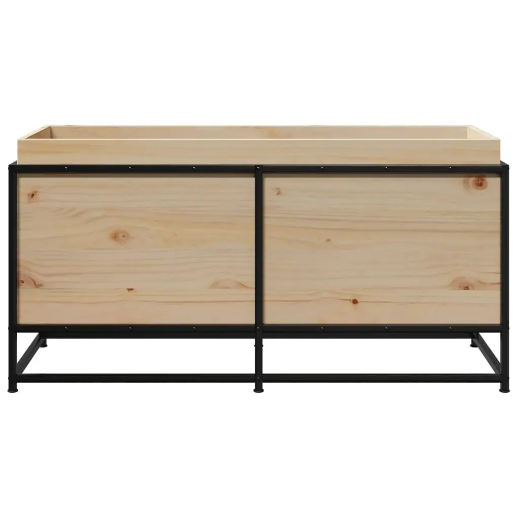 Solid Wood Pine Garden Planter Box for Outdoor Use