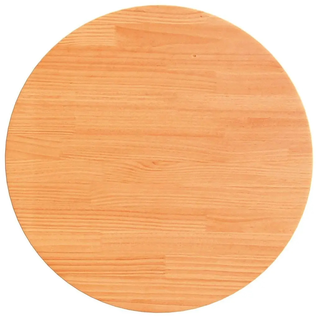 Round Solid Pinewood Dining Table Top