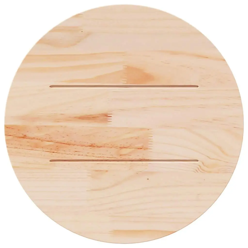 Round Brown Wooden Table Top for Indoor Use