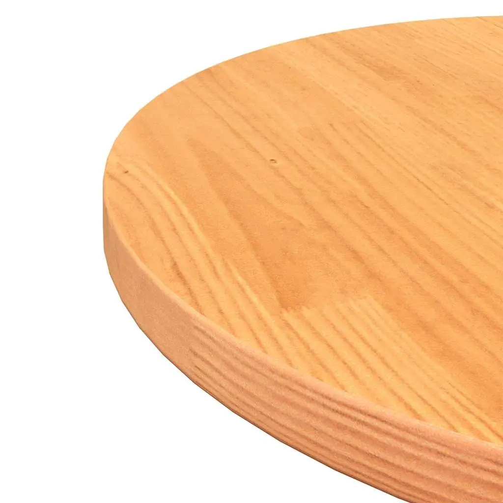 Round Brown Wooden Table Top for Indoor Use
