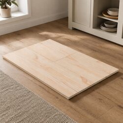 Solid Pine Wood Dining Table Top 70x35 cm Brown