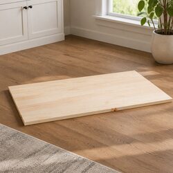Solid Pine Wooden Table Top 80x50cm for Dining