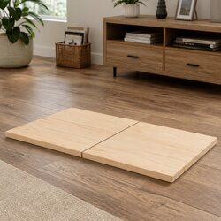 Rectangular Solid Pine Wooden Table Tops 2 pcs 60x30x2.5 cm