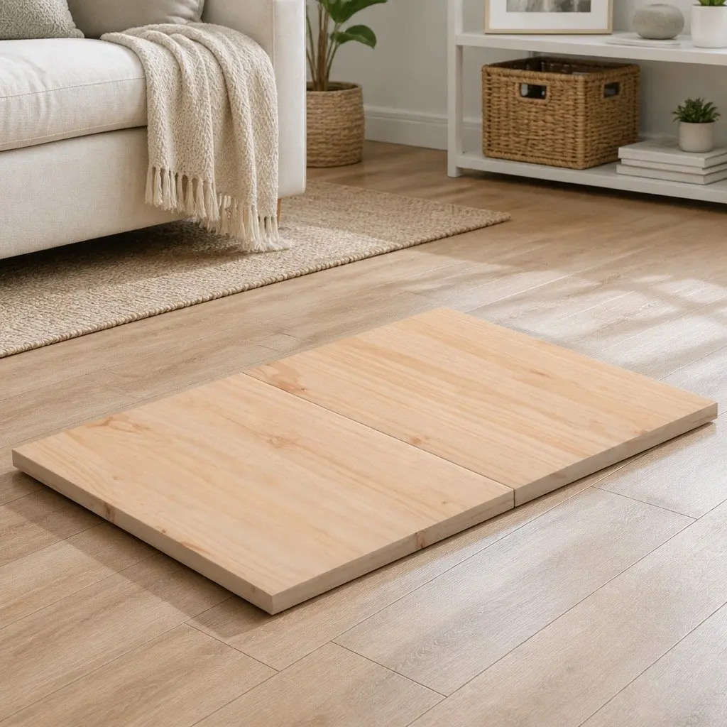 Solid Pine Replacement Table Top 80x40cm in Brown