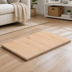Solid Pine Replacement Table Top 80x40cm in Brown