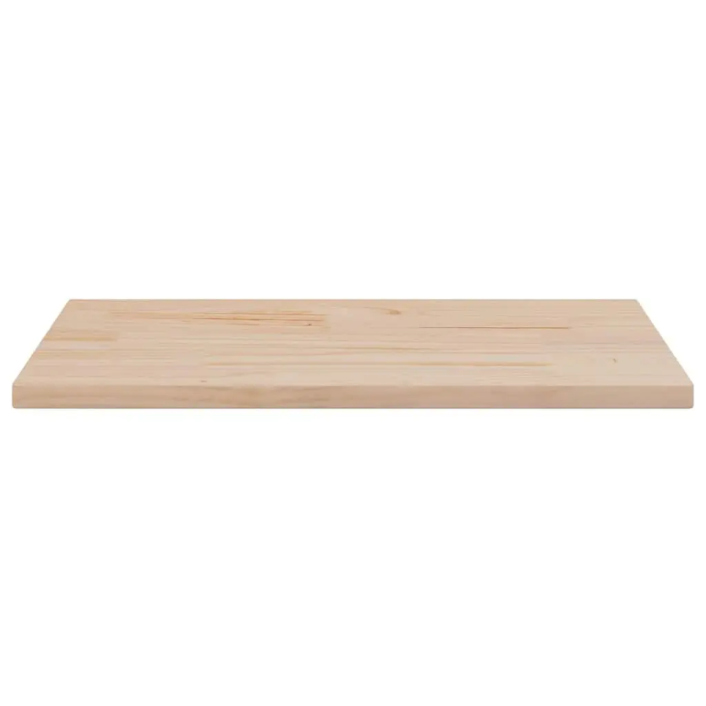 Solid Pine Replacement Table Top 80x40cm in Brown