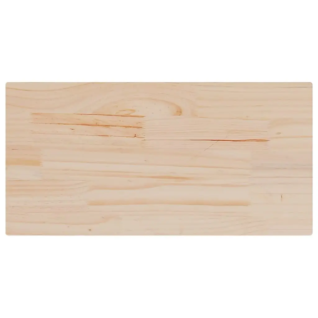 Solid Pine Wooden Table Top 90x45cm for Dining Upgrades