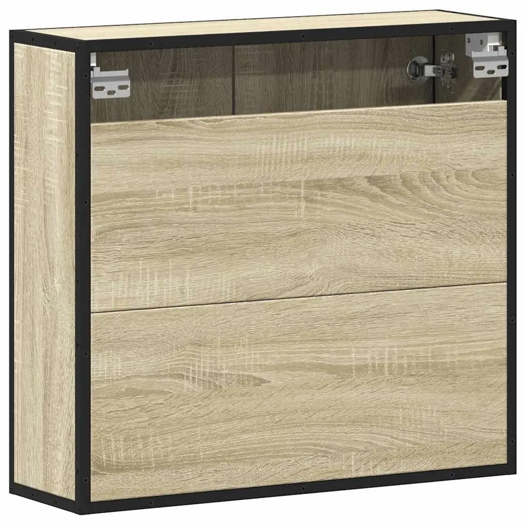 Wall-Mounted Bathroom Mirror Cabinet with Storage Unit