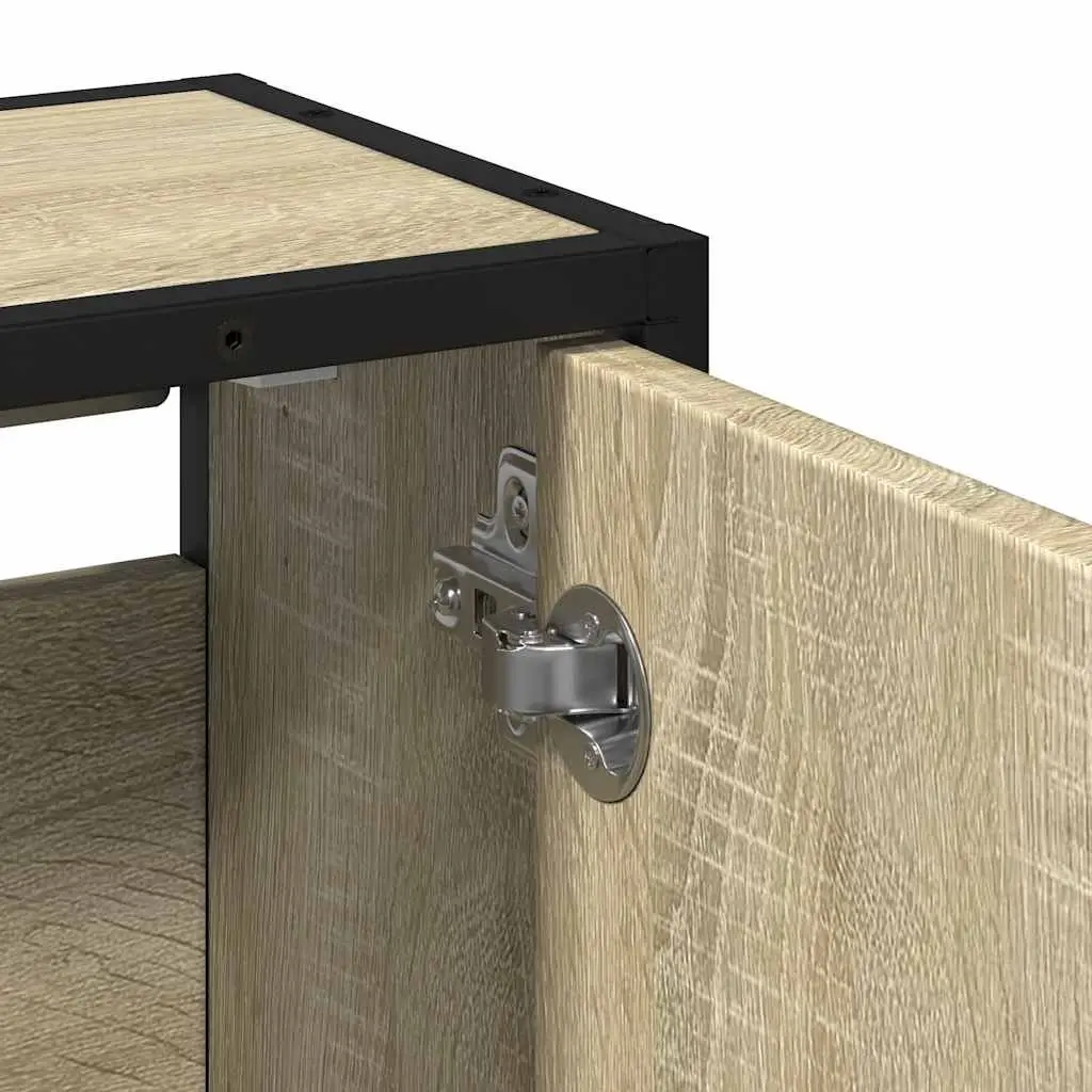 Wall-Mounted Bathroom Mirror Cabinet with Storage Unit