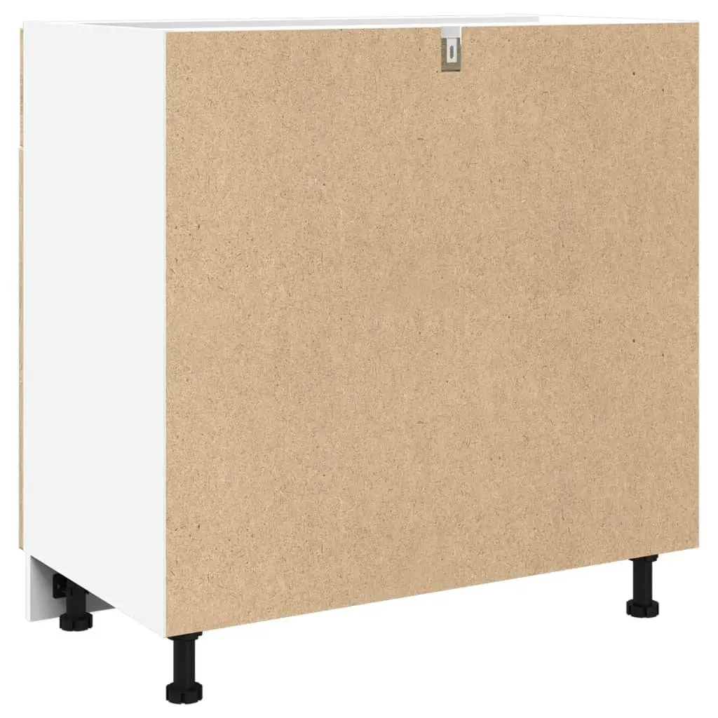 Brown Engineered Wood Kitchen Storage Drawer Bottom Cabinet