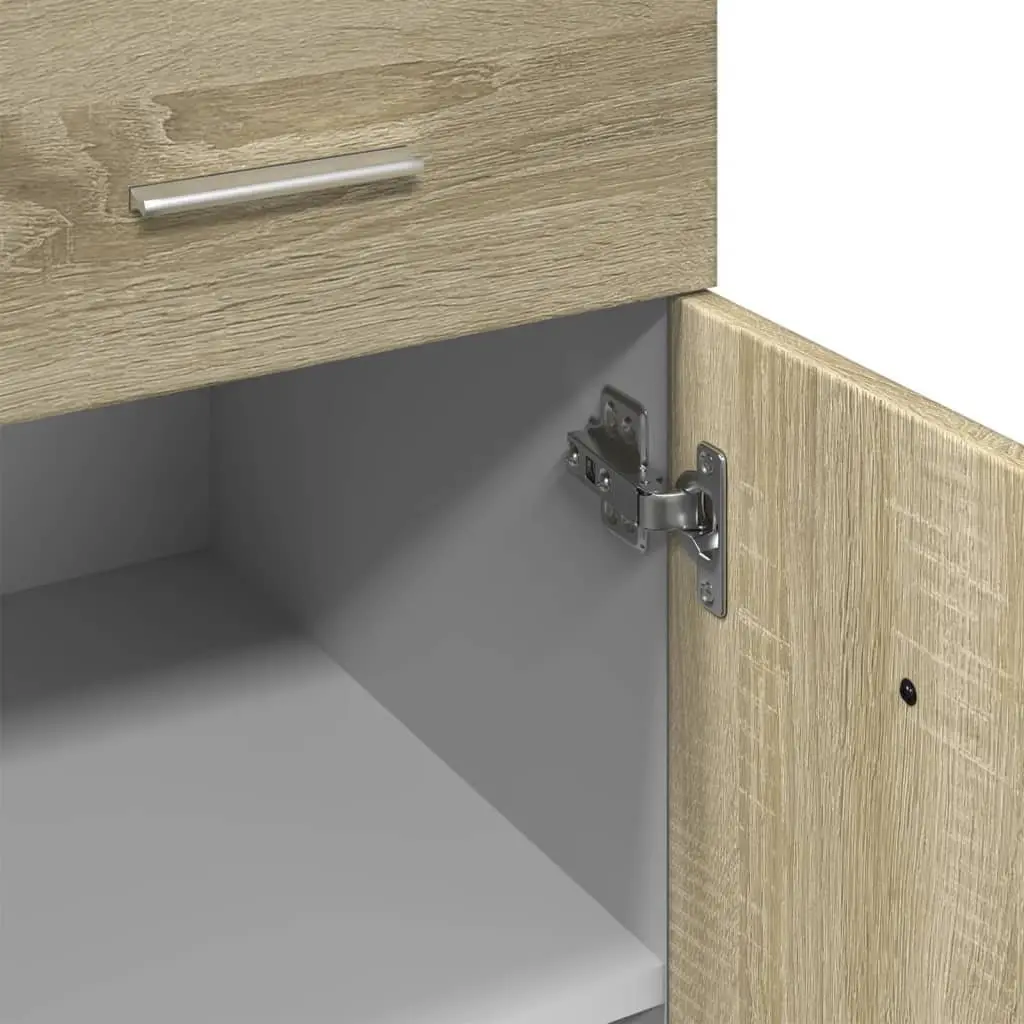 Brown Engineered Wood Kitchen Storage Drawer Bottom Cabinet