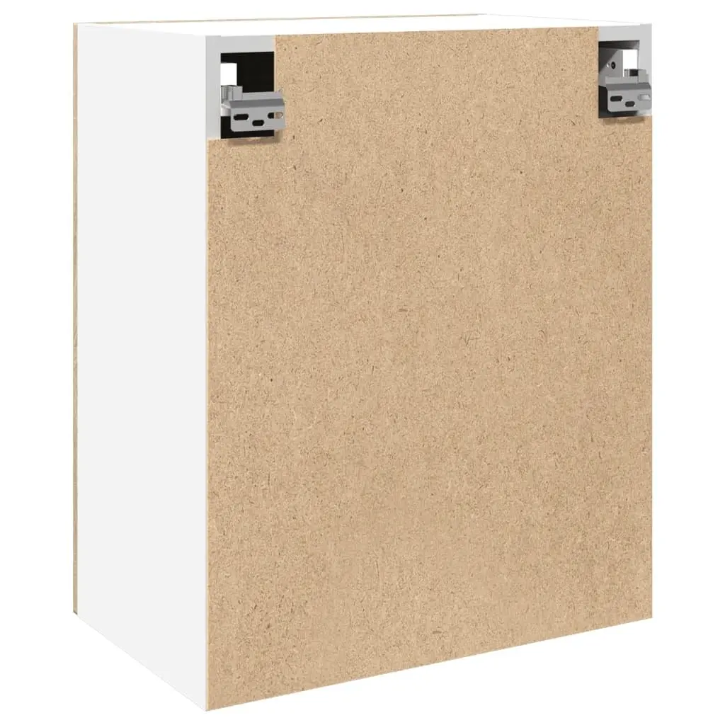 Wall Mounted Kitchen Cabinet Organiser Engineered Wood 50x31x60cm Brown