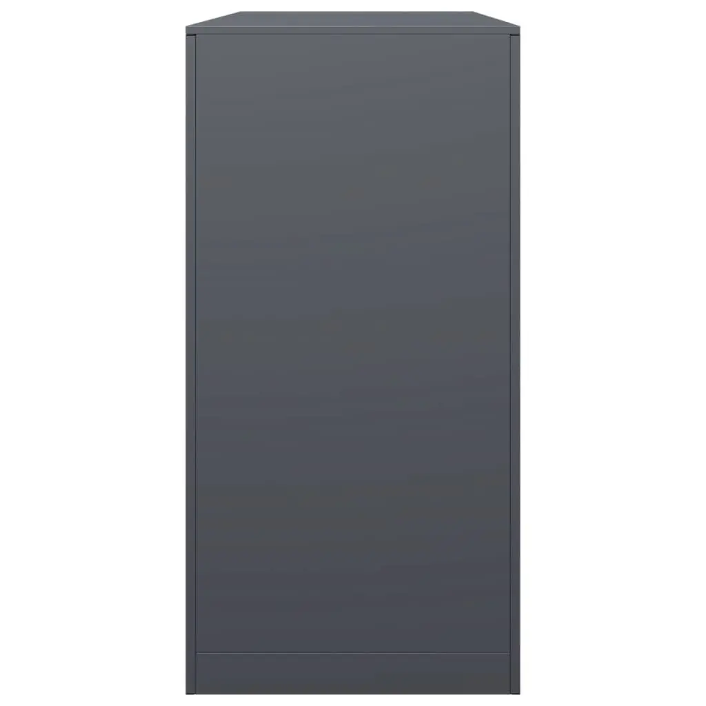Firewood Rack Steel 100x40x80cm Anthracite