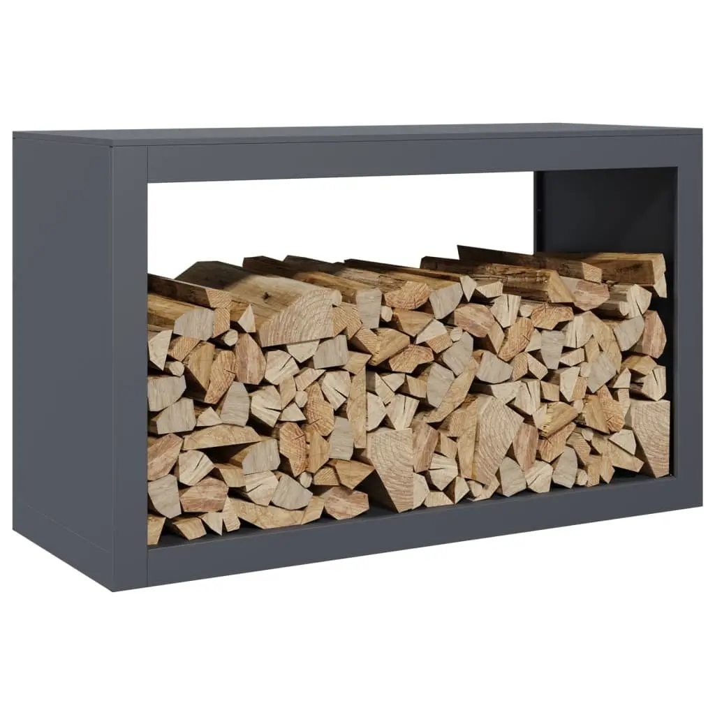 Firewood Rack Steel 100x40x60cm Anthracite