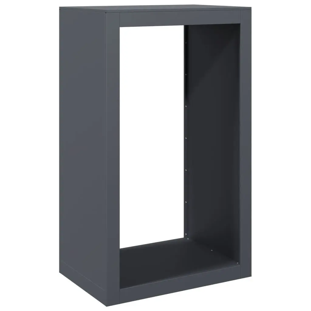 Firewood Rack Steel 60x40x100cm Anthracite