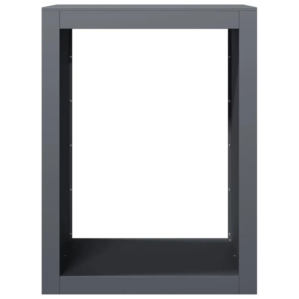 Firewood Rack Steel 60x40x80cm Anthracite