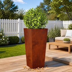 Durable Garden Planters 2 pcs for Outdoor Use