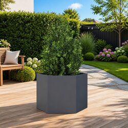 Durable Hexagon Garden Planter for Outdoor Vegetables and Flowers