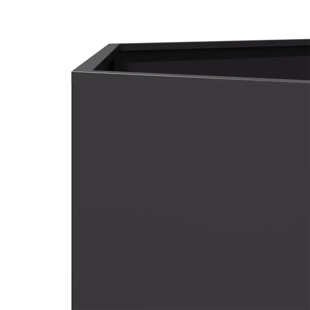 Garden Planter Hexagon Black Raised Bed Outdoor Flowers Plants Vegetables Herbs