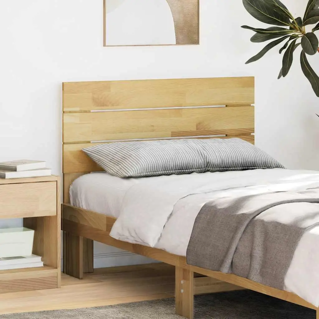 90 cm Solid Wood Headboard for Bedroom with Stable Legs