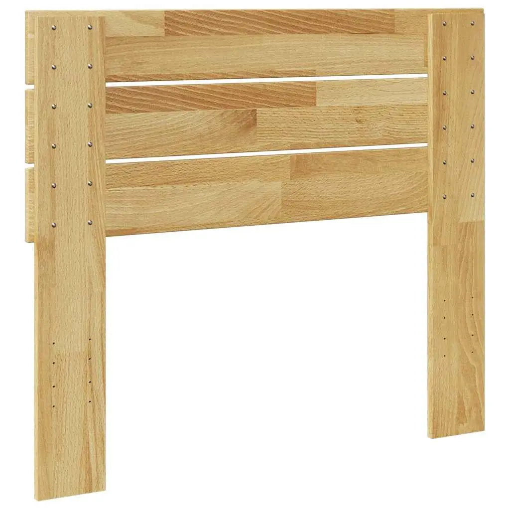 90 cm Solid Wood Headboard for Bedroom with Stable Legs