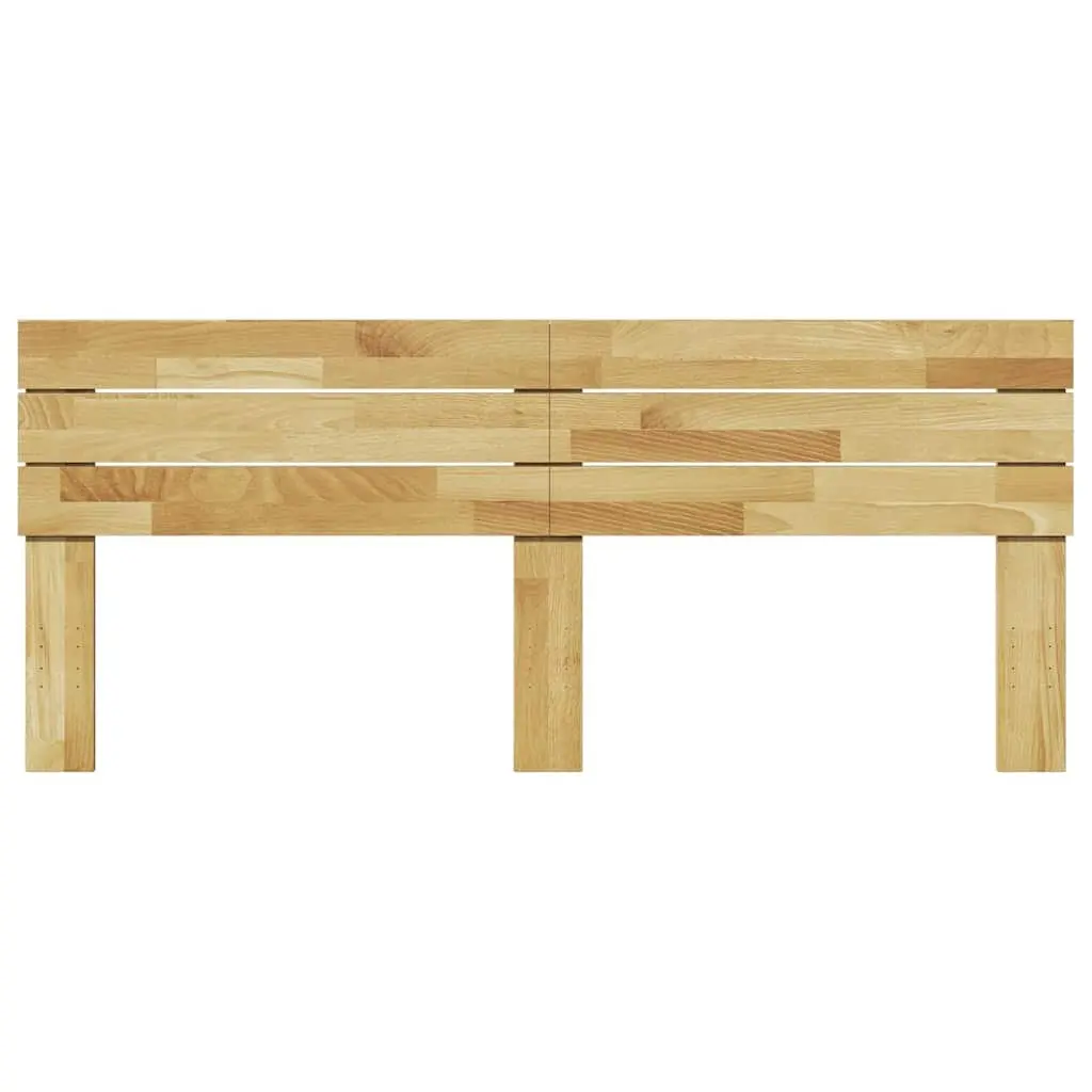 200 cm Solid Wood Oak Headboard for Beds